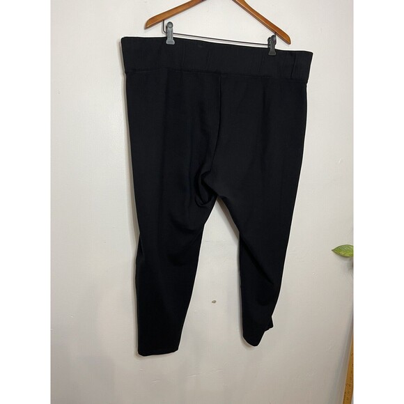 Torrid Women's Plus 4T Black Ponte Cropped Pull On Legging Skinny 27" Inseam - Picture 7 of 8